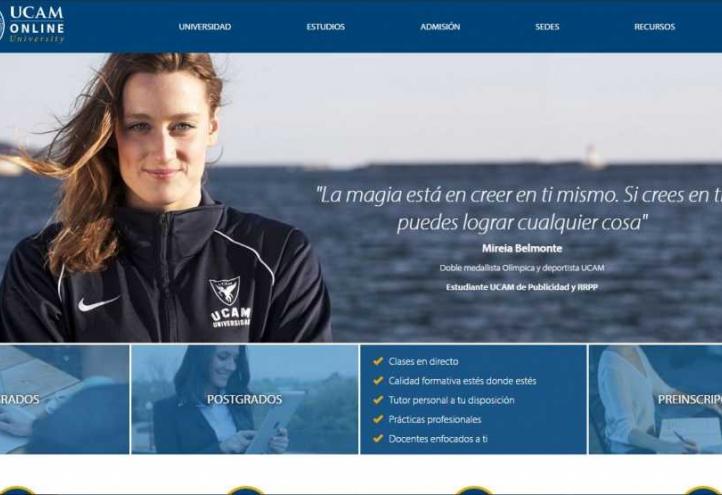 Ucamonline.net, la respuesta de la Universidad Católica de Murcia a la gran demanda en formación a distancia