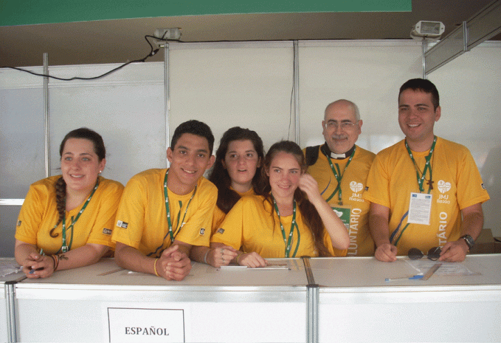Voluntarios de la UCAM en la JMJ, portadores de renovada ilusión