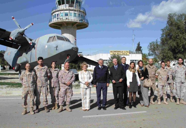 La UCAM impartirá formación en inglés a instructores de la Base Aérea de Alcantarilla