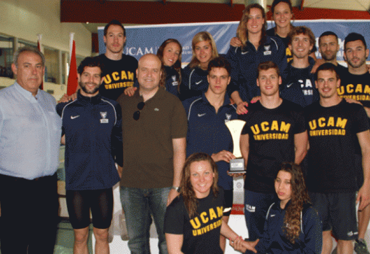 Dominio total de la UCAM en el Campeonato de España Universitario de Natación