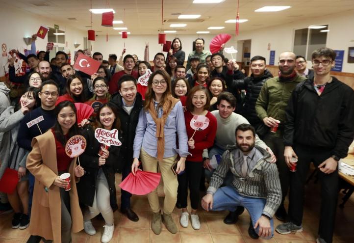 Estudiantes de 12 países asiáticos celebran el Año Nuevo Chino en la UCAM