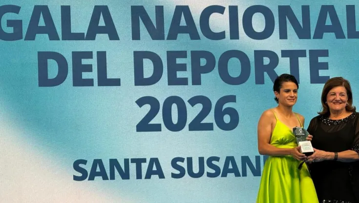 María Pérez y presidenta UCAM