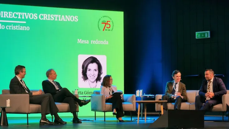 José Luis Mendoza García, durante su participación en la mesa redonda.