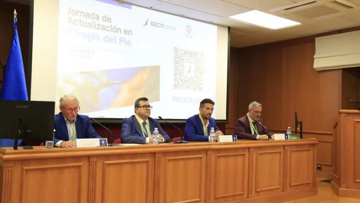 Inauguación de la Jornada de actualización en cirugía del pie 2026