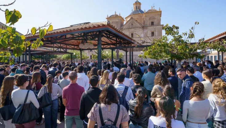 Los Jerónimos minuto de silencio